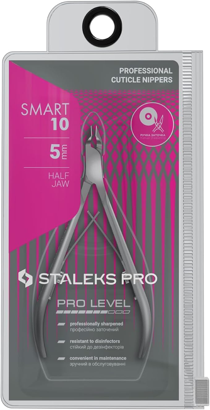 Staleks Pro Smart 10 Cuticle Nippers – 5 mm Blades