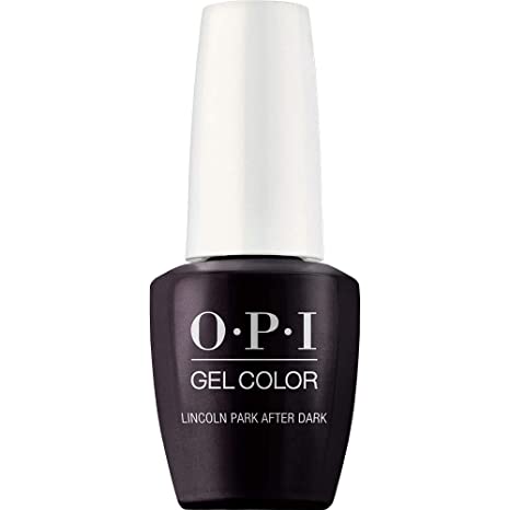 OPI Gelcolor Gel Nail Polish, LINCOLIN PARK AFTER DARK , 15mL