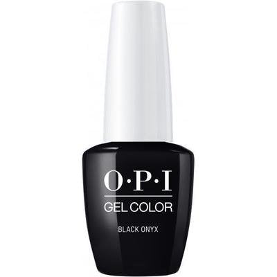 OPI Gelcolor Gel Nail Polish, BLACK ONIX, 15mL