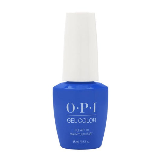 OPI Gelcolor Gel Nail Polish, TILE ART TO WARM YOUR HEART, 15mL