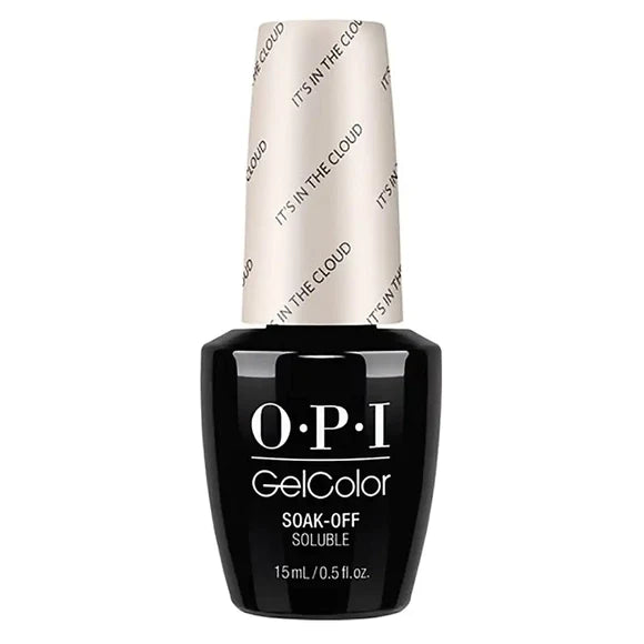 OPI Gelcolor Gel Nail Polish, ITS IN THE CLOUD , 15mL