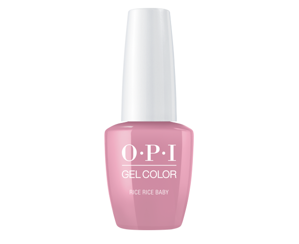 OPI Gelcolor Gel Nail Polish, RICE RICE BABY, 15mL