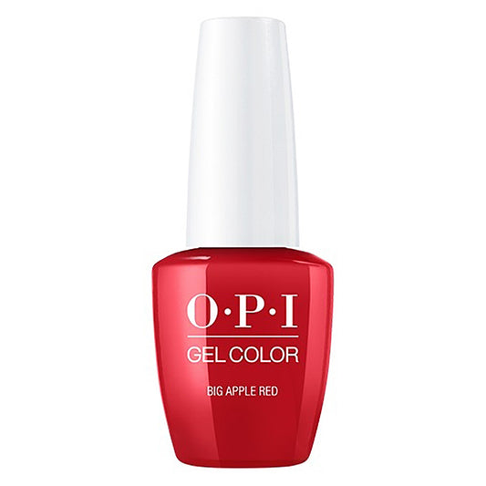 OPI Gelcolor Gel Nail Polish, BIG APPLE RED, 15mL
