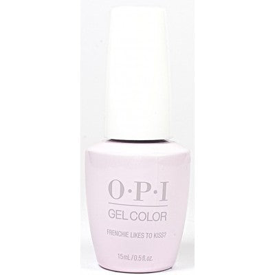 OPI Gelcolor Gel Nail Polish, FRENCHIE LIKES TO KISS?, 15mL
