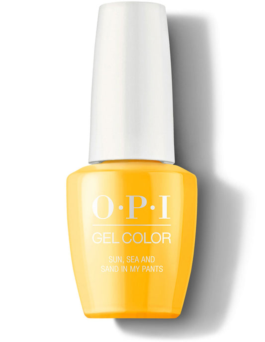 OPI Gelcolor Gel Nail Polish, SUN, SEA AND SAND IN MY PANTS, 15mL