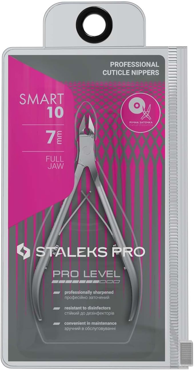 Staleks Pro Smart 10 Cuticle Nippers – 7 mm Blades