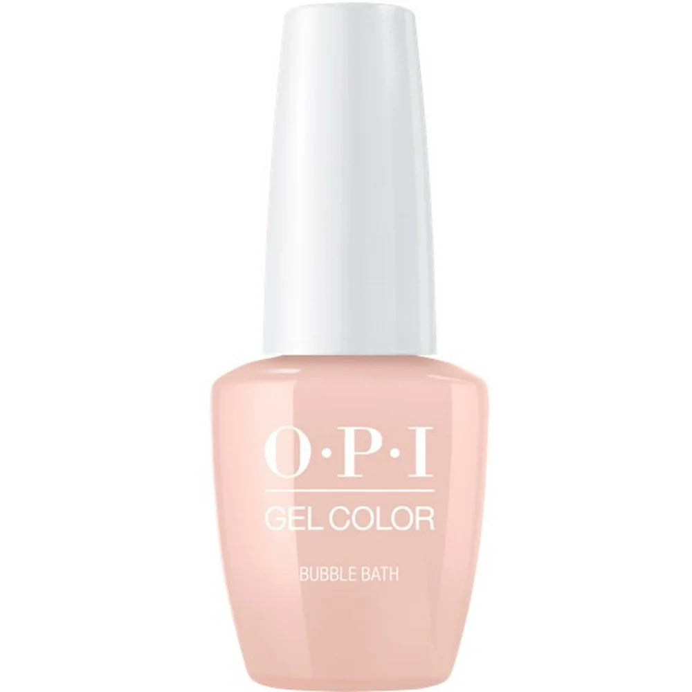 OPI Gelcolor Gel Nail Polish, BUBBLE BATH, 15mL