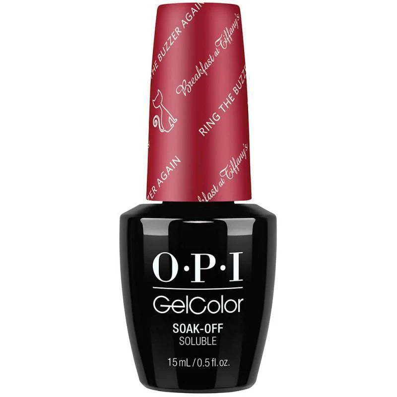 OPI Gelcolor Gel Nail Polish, RING THE BUZZER AGAIN, 15mL