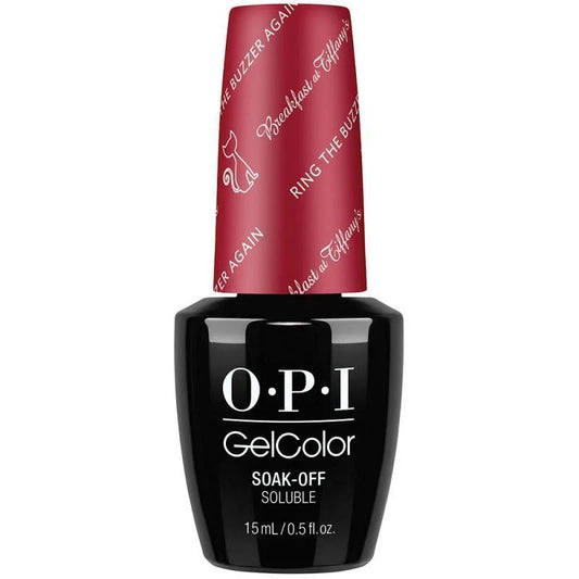 OPI Gelcolor Gel Nail Polish, RING THE BUZZER AGAIN, 15mL