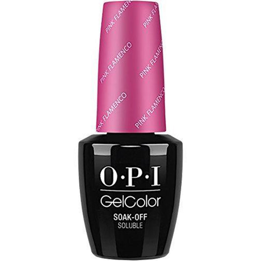 OPI Gelcolor Gel Nail Polish, PINK FLAMENCO, 15mL