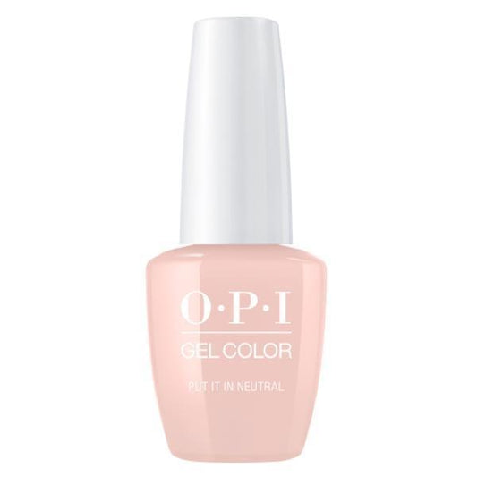 OPI Gelcolor Gel Nail Polish, PUT IT IN NEUTRAL, 15mL