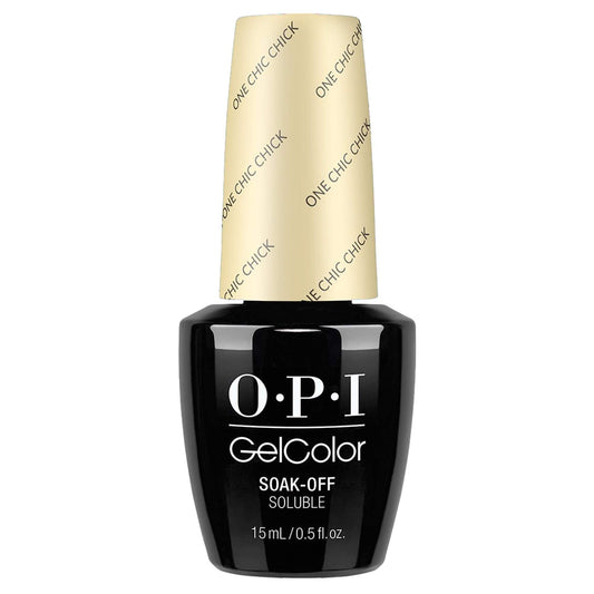 OPI Gelcolor Gel Nail Polish, ONE CHIC CHICK , 15mL