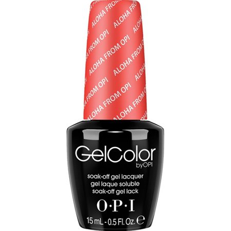 OPI Gelcolor Gel Nail Polish, ALOHA FROM OPI , 15mL