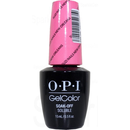 OPI Gelcolor Gel Nail Polish, SUZI NAILS NEW ORLEAN' , 15mL