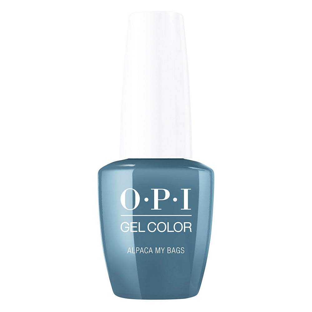 OPI Gelcolor Gel Nail Polish, ALPACA MY BAGS, 15mL