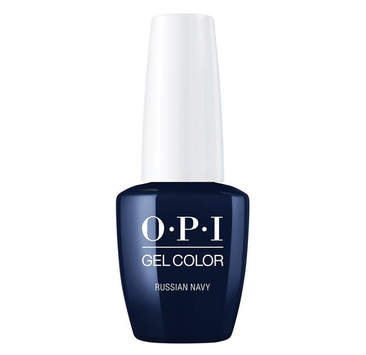 OPI Gelcolor Gel Nail Polish, RUSSIAN NAVY, 15mL