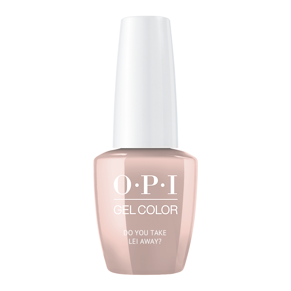 OPI Gelcolor Gel Nail Polish, DO YOU TAKE LEI AWAY?, 15mL