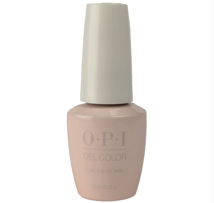 OPI Gelcolor Gel Nail Polish, LOVE IS IN THE BARE, 15mL