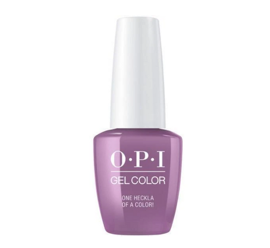 OPI Gelcolor Gel Nail Polish, ONE HECKLA OF A COLOR!, 15mL