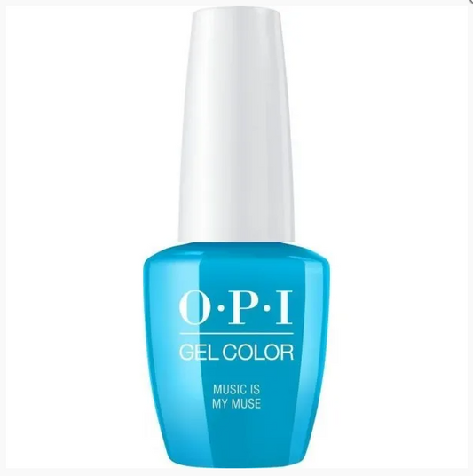 OPI Gelcolor Gel Nail Polish, MUSIC IS MY MUSE, 15mL