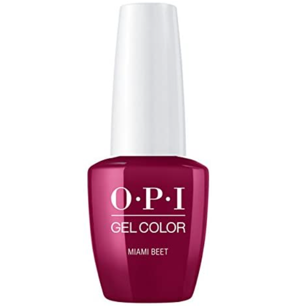 OPI Gelcolor Gel Nail Polish, MIAMI BEET, 15mL