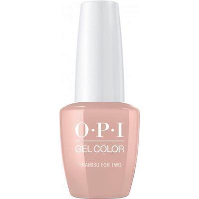 OPI Gelcolor Gel Nail Polish, TIRAMISU FOR TWO, 15mL