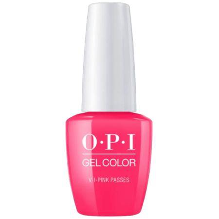 OPI Gelcolor Gel Nail Polish, V-I- PINK PASSES, 15mL