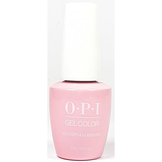 OPI Gelcolor Gel Nail Polish, SUZI SHOPS & ISLAND HOPS, 15mL