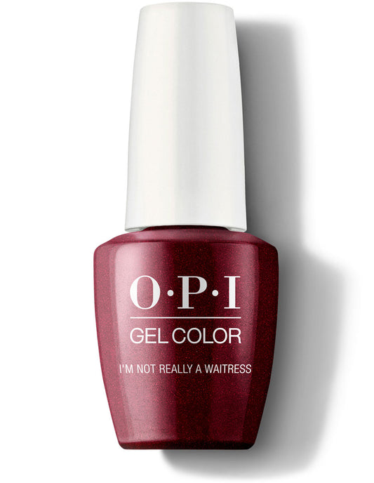 OPI Gelcolor Gel Nail Polish, IM NOT REALLY AND WAITRESS, 15mL