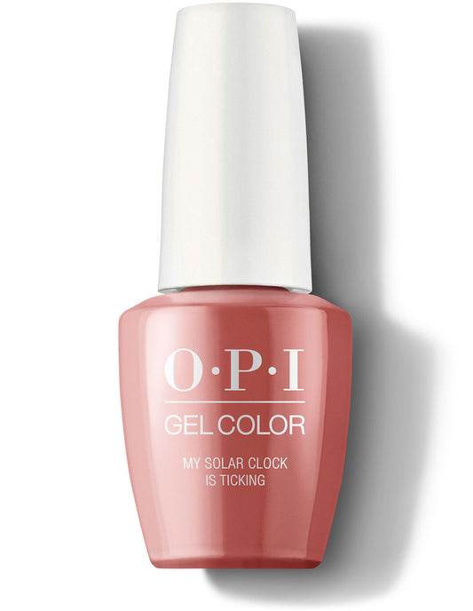 OPI Gelcolor Gel Nail Polish, MY SOLAR CLOCK IS TICKING, 15mL