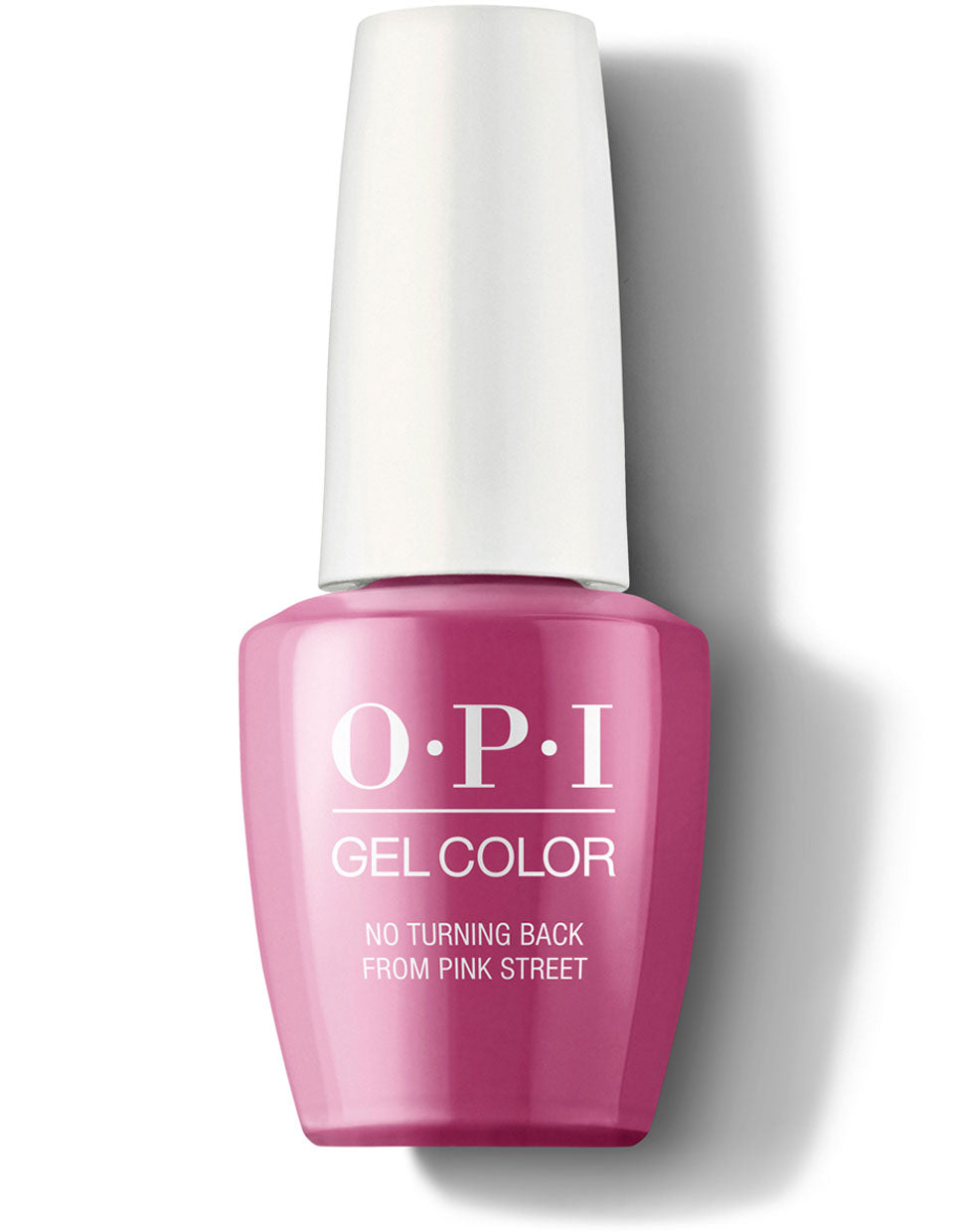 OPI Gelcolor Gel Nail Polish, NO TURNING BACK FROM PINK STREET, 15mL